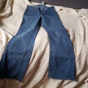 Wide leg jeans